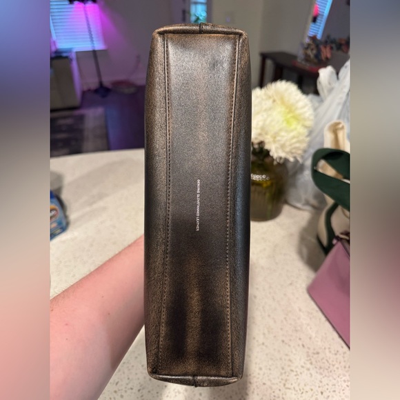 Coach Elegant Black and Tan Shoulder Bag - Picture 5 of 6